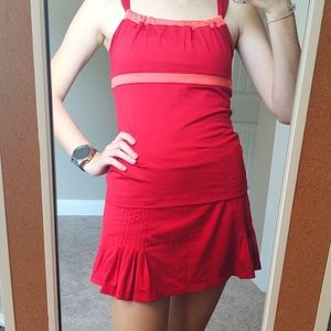 Tail Tech Red Tennis Women's Matching Set Size XS